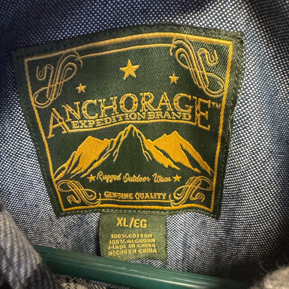 Men's Blue‎ Shirt